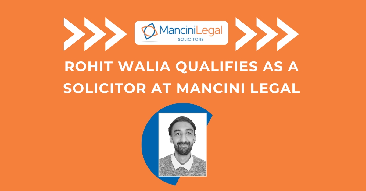 Rohit Walia Qualifies as a Solicitor